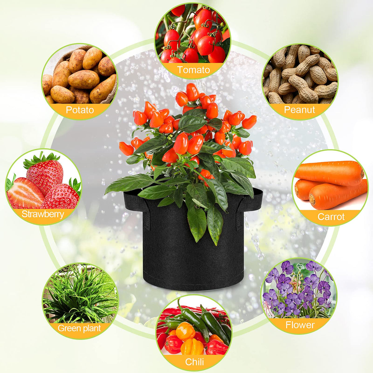 Nuanchu wide application garden suited for vegetables and flowers