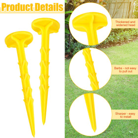 Nuanchu yellow stake with high visibility for day and night use