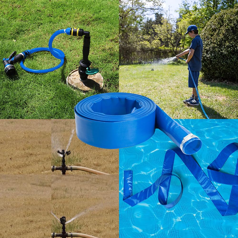 NUDAOS hose rolled and stored in a dry shaded area