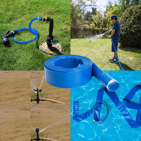 NUDAOS hose rolled and stored in a dry shaded area