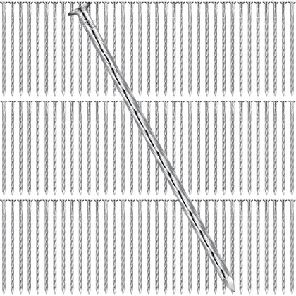 Nuenen 225-pack 6-inch spiral spikes for secure artificial turf installation