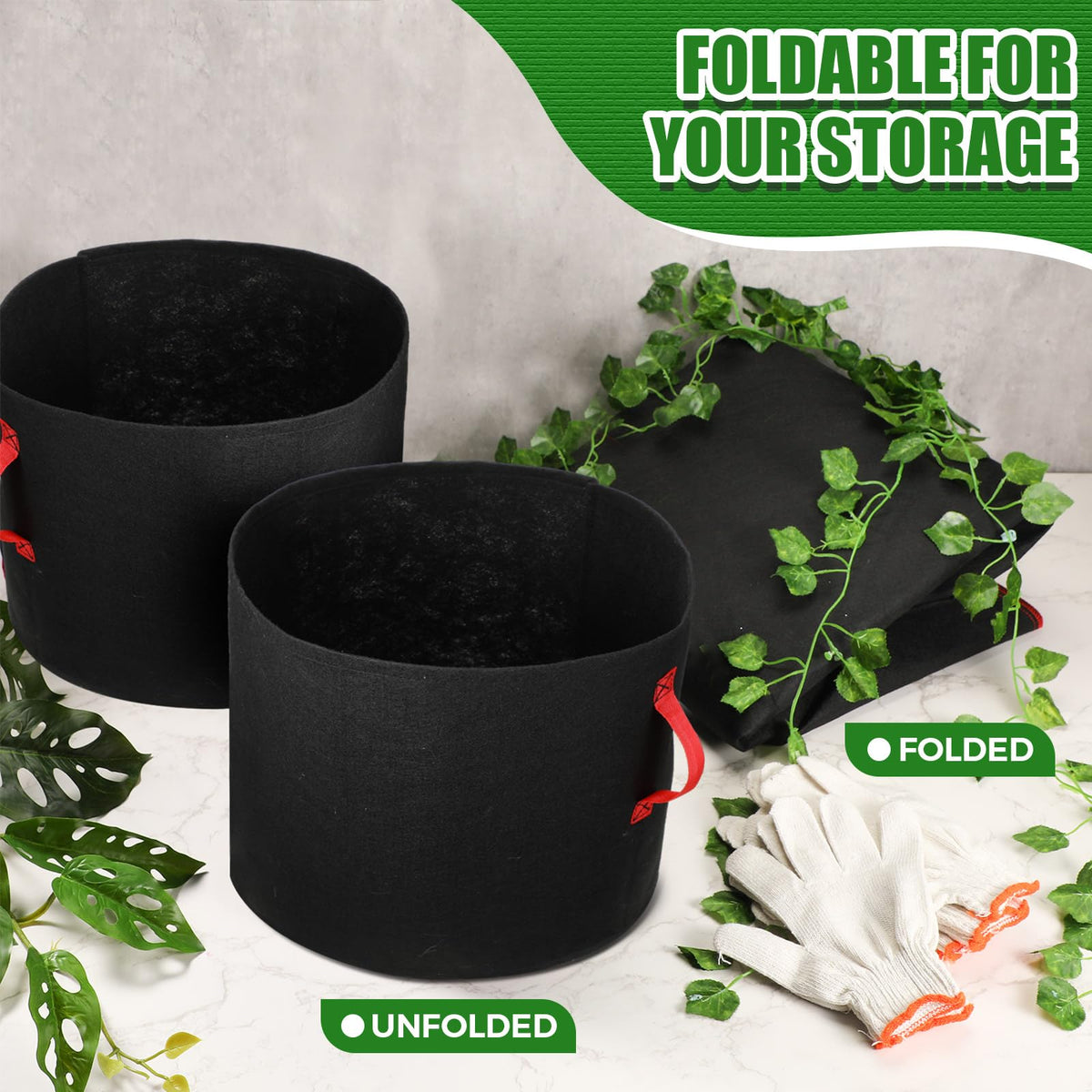 Nuenen garden setup for patios and balconies with flexible planting options.