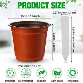 Nuenen plant labels help identify seedlings clearly and stay organized