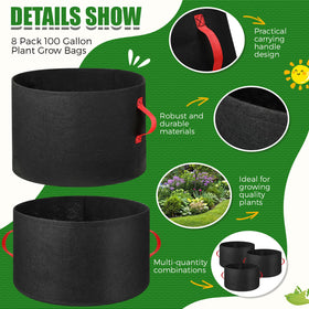 Nuenen grow bags ideal for potatoes, onions, and other vegetables.