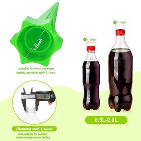 Nuenen spikes fit standard bottle mouths for easy setup