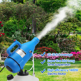NuFlySic 4.5L electric sprayer hotel entry use for efficient area coverage