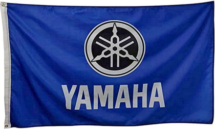 NUGE Yamaha motorcycle flag outdoor banner with fade-resistant graphics for outdoor display