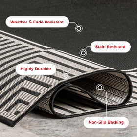nuLOOM Asha modern coastal look for living rooms or decks.