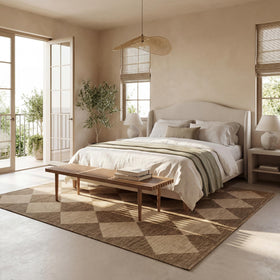 nuLOOM Sabina rug perfect for bedroom floors, soft underfoot and easy to maintain.