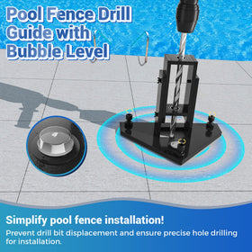 NUMAKY adjustable-angle drill guide for sloped installations