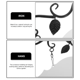 NUOBESTY double-sided sign display bracket suitable for porch signs and wreaths