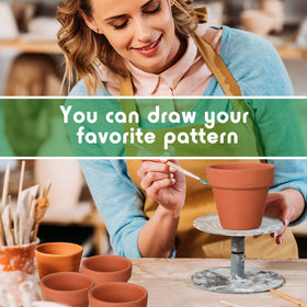 Nuogo terracotta pots for wedding decor adding rustic charm