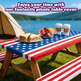 NUOLAN complete patriotic decor set for outdoor celebrations.