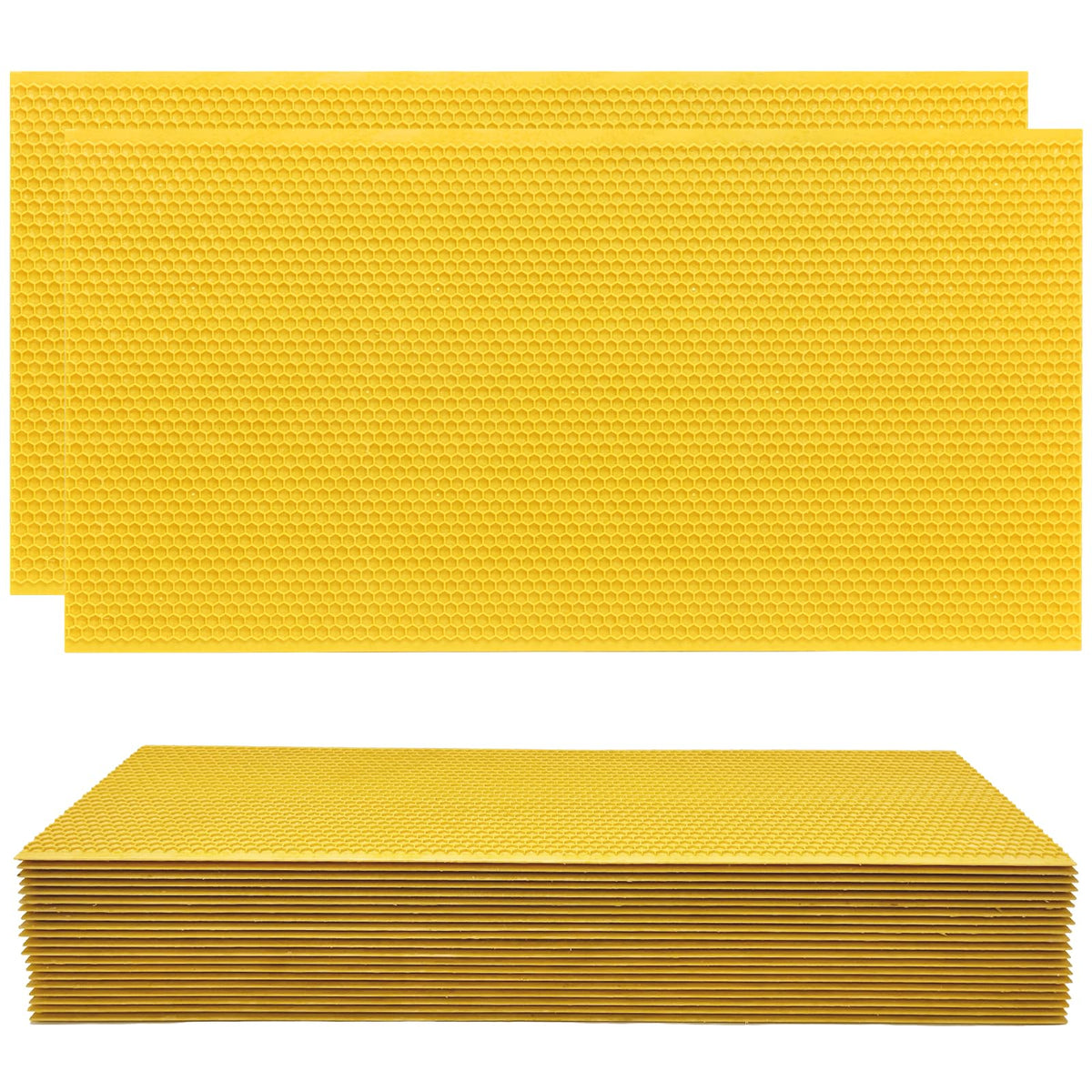 NUOMIC bee foundation 20pcs ready for deep brood frames.