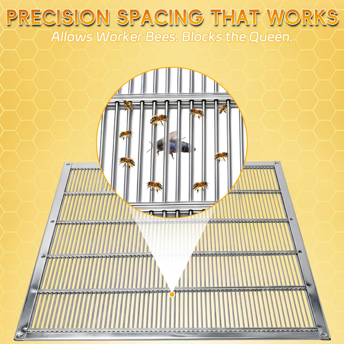 NUOMIC galvanized finish resists rust across seasons in busy apiaries