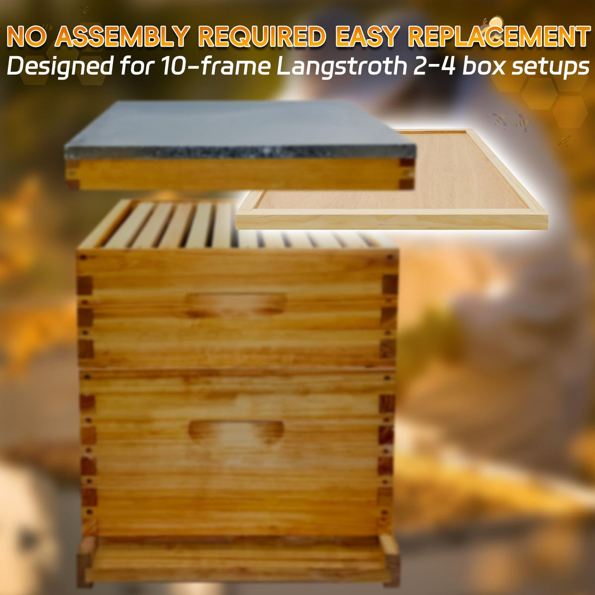 NUOMIC central opening inner cover enhances airflow and reduces heat buildup.