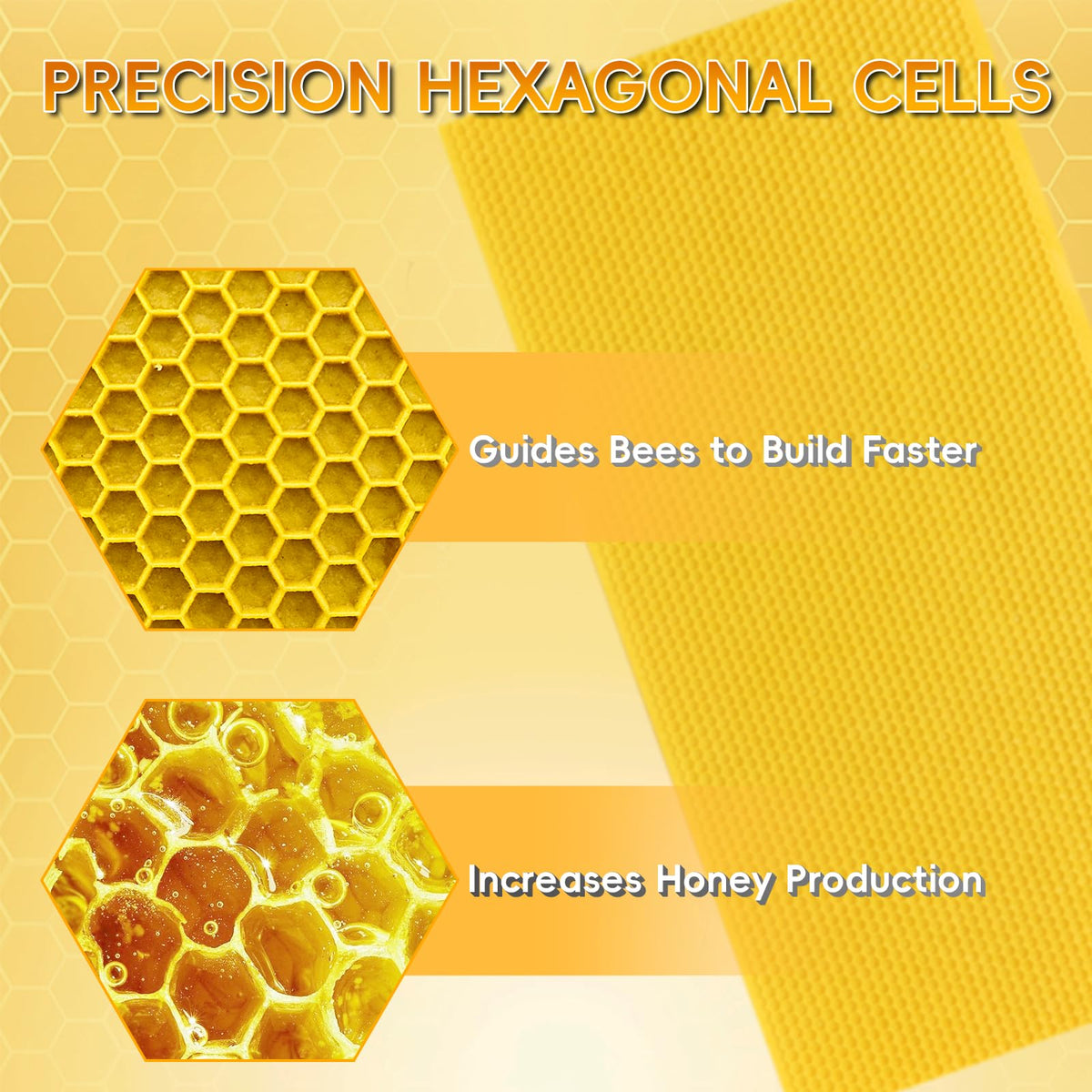 NUOMIC durable plastic foundation resists warping in variable weather.