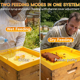 NUOMIC easy-assembly top feeder designed for outdoor apiary use.