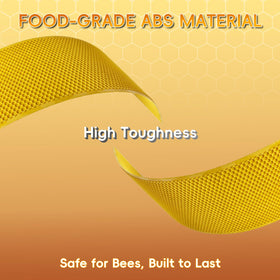 NUOMIC natural beeswax coating attracts bees and speeds comb drawing.