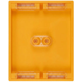 NUOMIC six-channel bee top feeder mounted on Langstroth hive for efficient feeding.