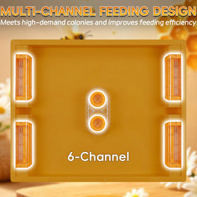 NUOMIC transparent covers allow observation while preventing drowning during feeding.