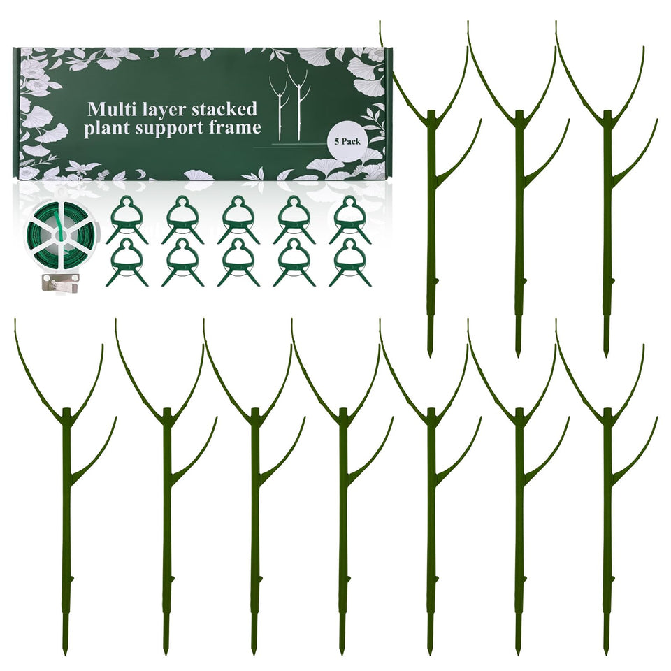 Nuotuv stackable monstera stake 11-inch supports upright growth for climbing plants
