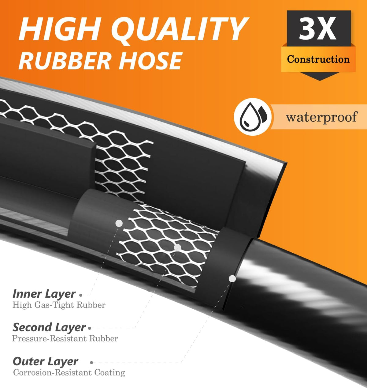 NUPICK galvanized steel support view, extra durability for road adventures.