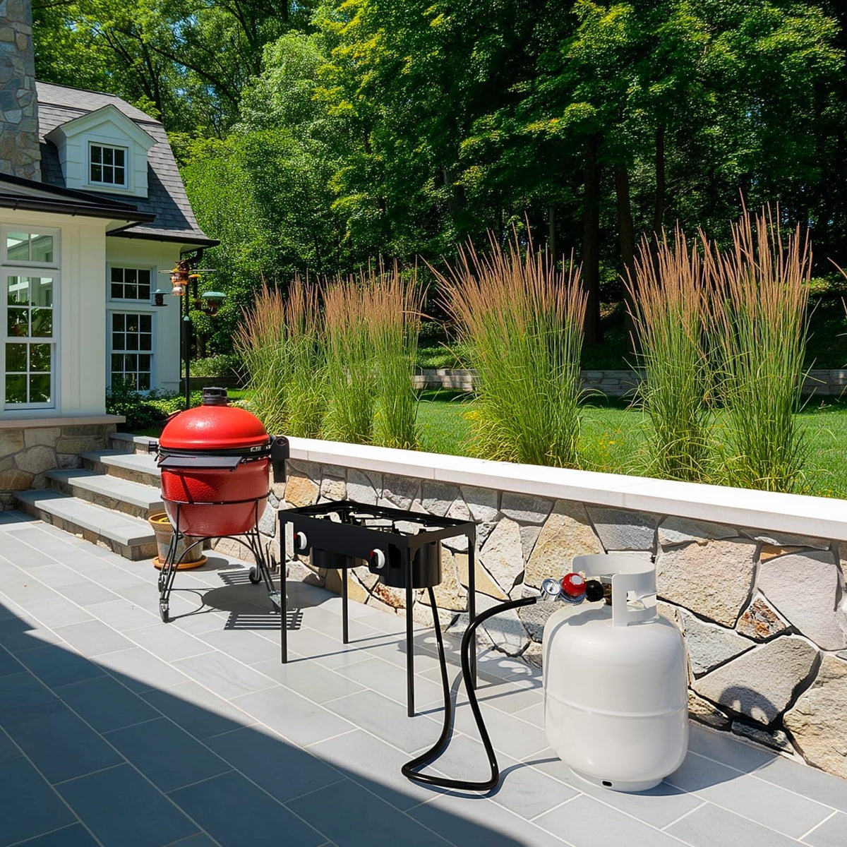 NUPICK regulator used with grills, fryers, smokers, and burners for outdoor cooking