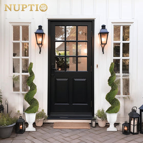 NUPTIO urn planter height 13.98 inches shown on pedestal