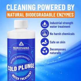 Nurovana ice bath maintenance: protects equipment and reduces filter strain for easier upkeep