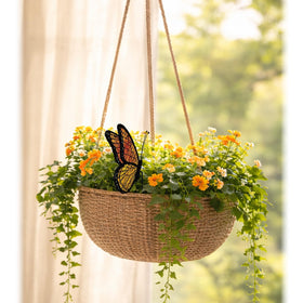 Nuvos AEON Monarch indoor outdoor garden decor on patio.