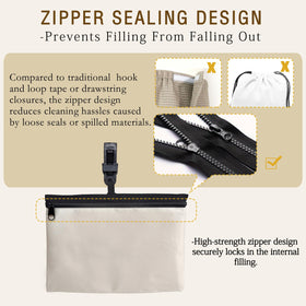 Nuyoach waterproof canvas construction resists moisture and dirt in outdoor setups.