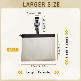 Nuyoach weight bag close-up highlights a robust zipper for leak-proof filling.