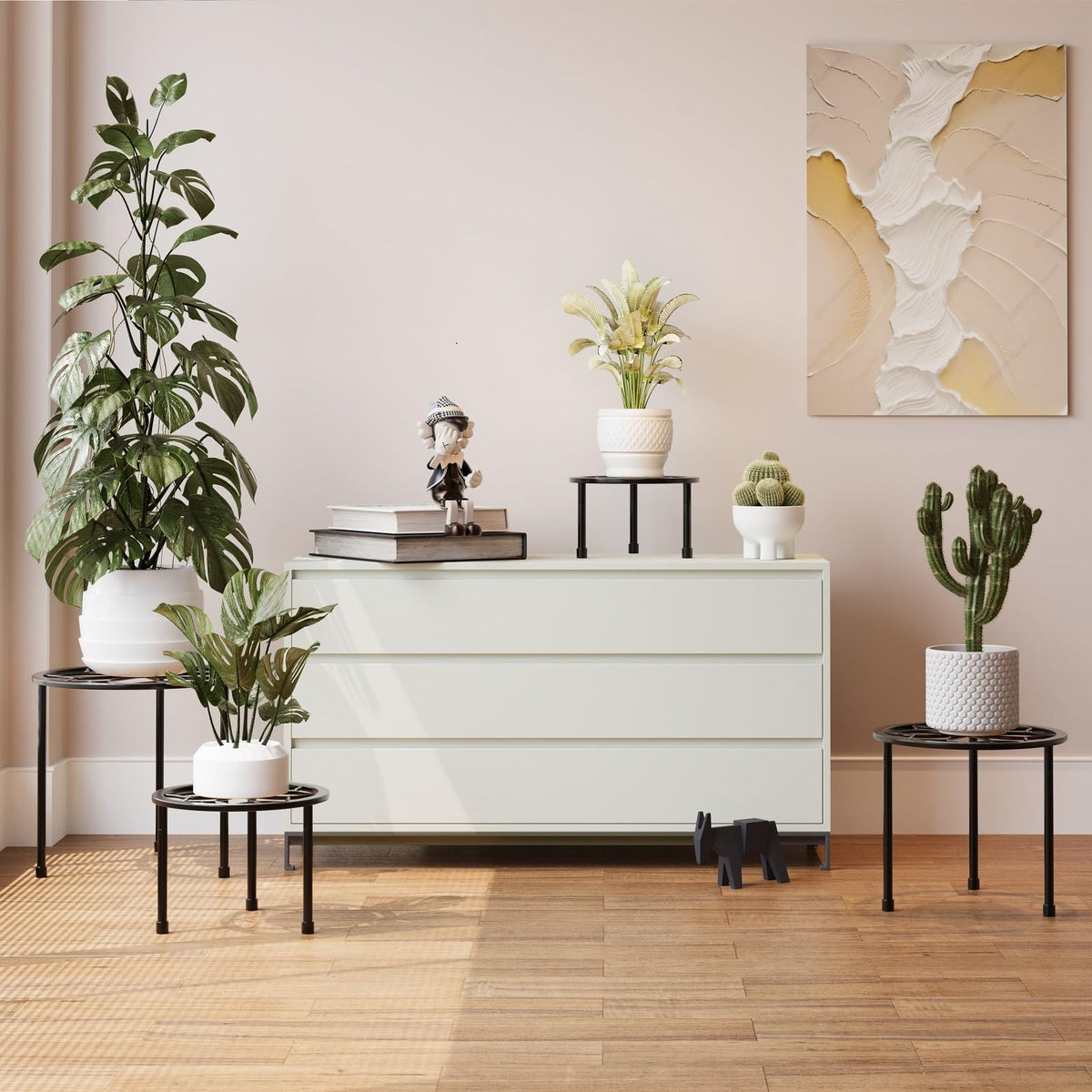 NUZZERO petal-inspired design adds charm to home or garden.
