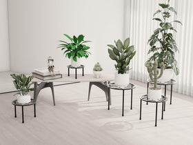NUZZERO stands suit living rooms, balconies, or patios.