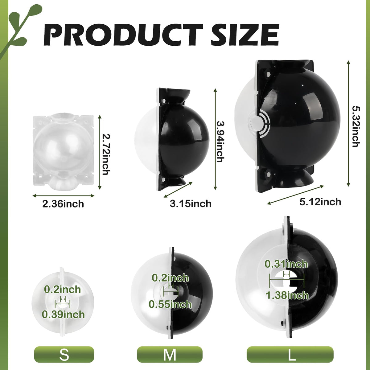 NVAAV top watering inlet on the propagation ball