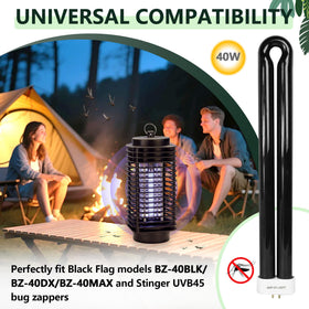 Nvguoes BB-40blk compatibility chart demonstrates broad model fit for BZ-40 series