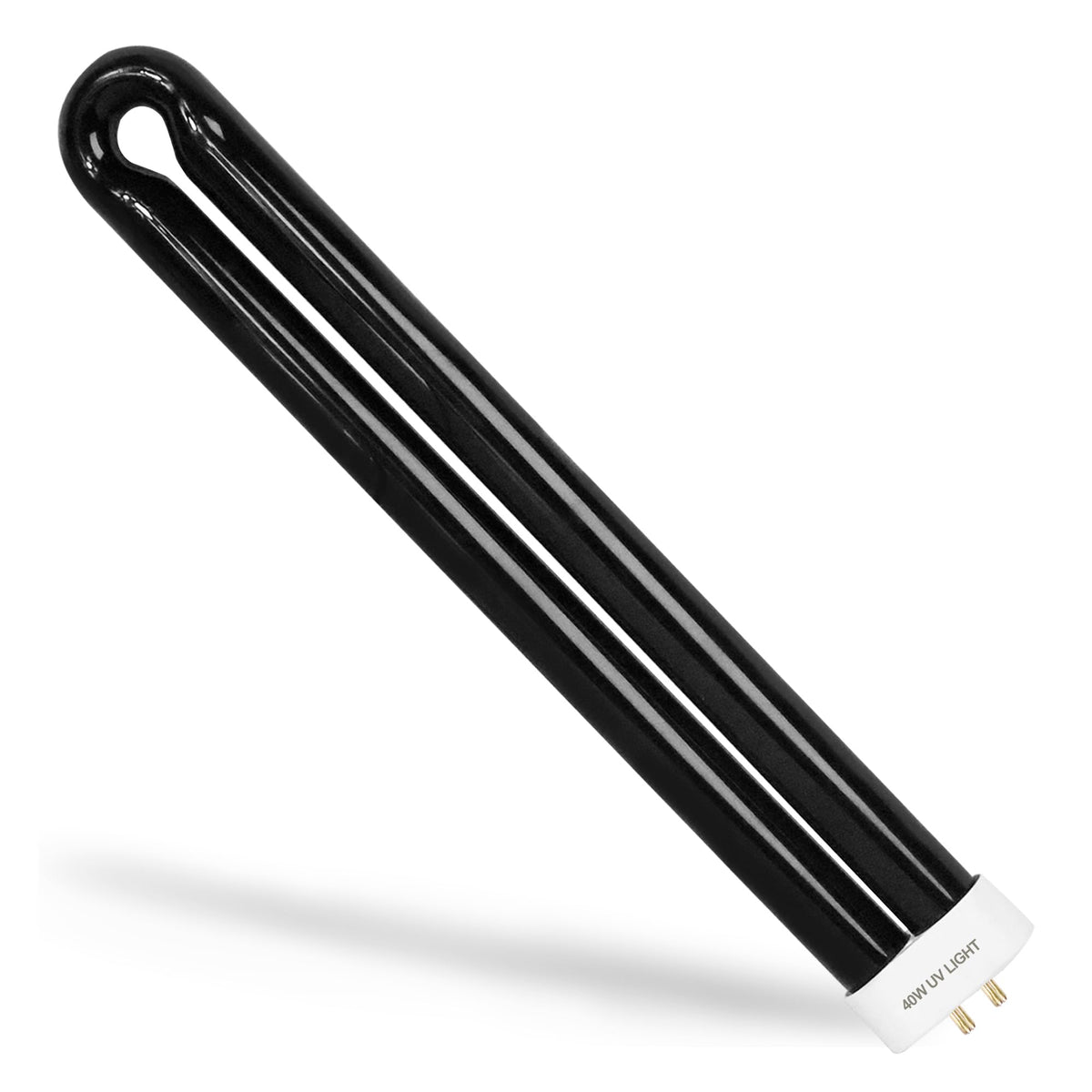 Nvguoes BB-40blk bulb front view showing universal compatibility for indoor and outdoor use