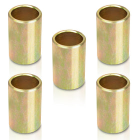Nvguoes lower lift arm bushing close-up showing precision brass surface for durable hitch connection