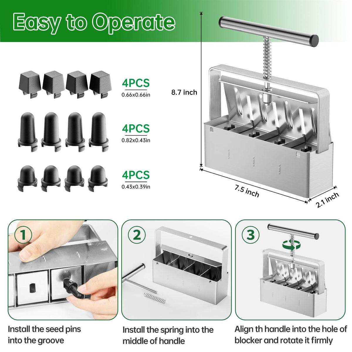 NVRGIUP handheld garden tool set for seeds and cuttings
