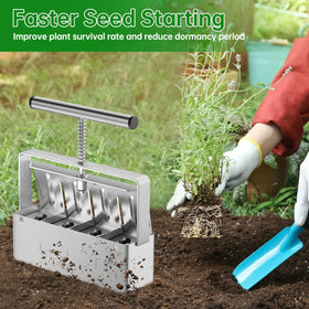 NVRGIUP recyclable, plastic-free tool for sustainable seed starting