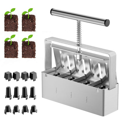 NVRGIUP soil blocker 2 inch blocks for transplanting and seed starting