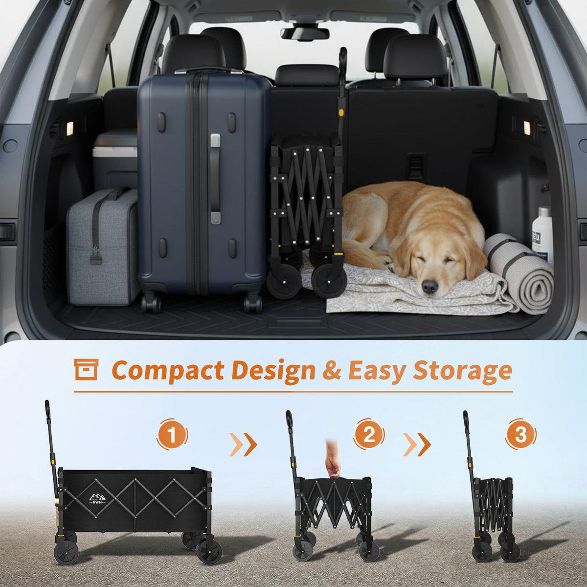 NWH dual-side zippers accommodate extra-wide loads with ease