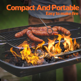 Nwsuewi camping fire starter in action for outdoor gatherings.