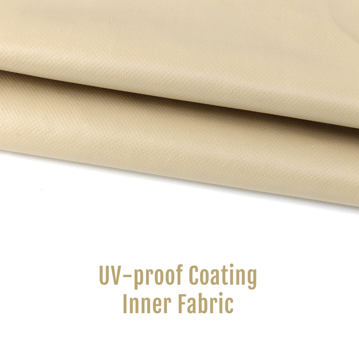NXIEBFEK beige swing cover for 2-3 seat patio chairs