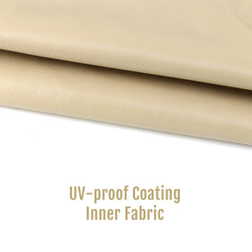 NXIEBFEK beige swing cover for 2-3 seat patio chairs