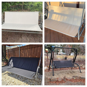 NXIEBFEK easy-install swing seat cover for three-bar frames