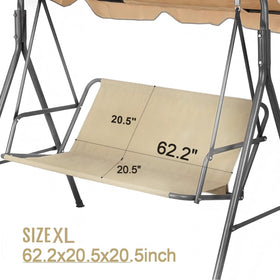 NXIEBFEK swing seat cover installation ready for three-bar seats.