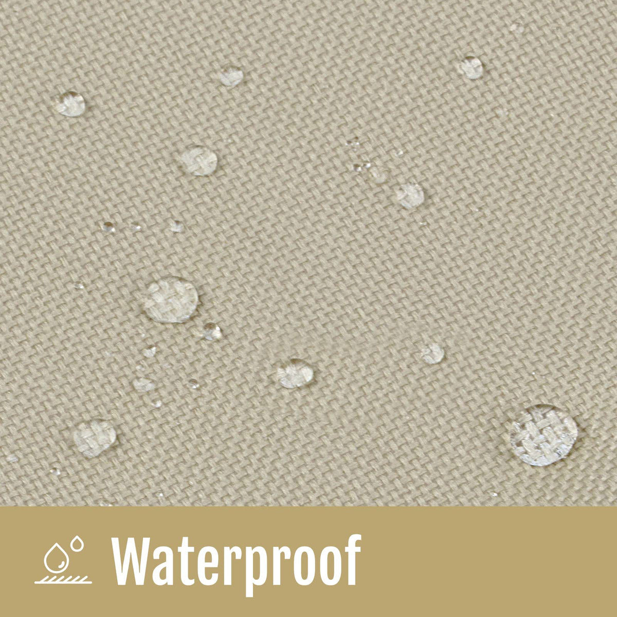 NXIEBFEK weather-ready cover shields outdoor chairs from sun and rain.