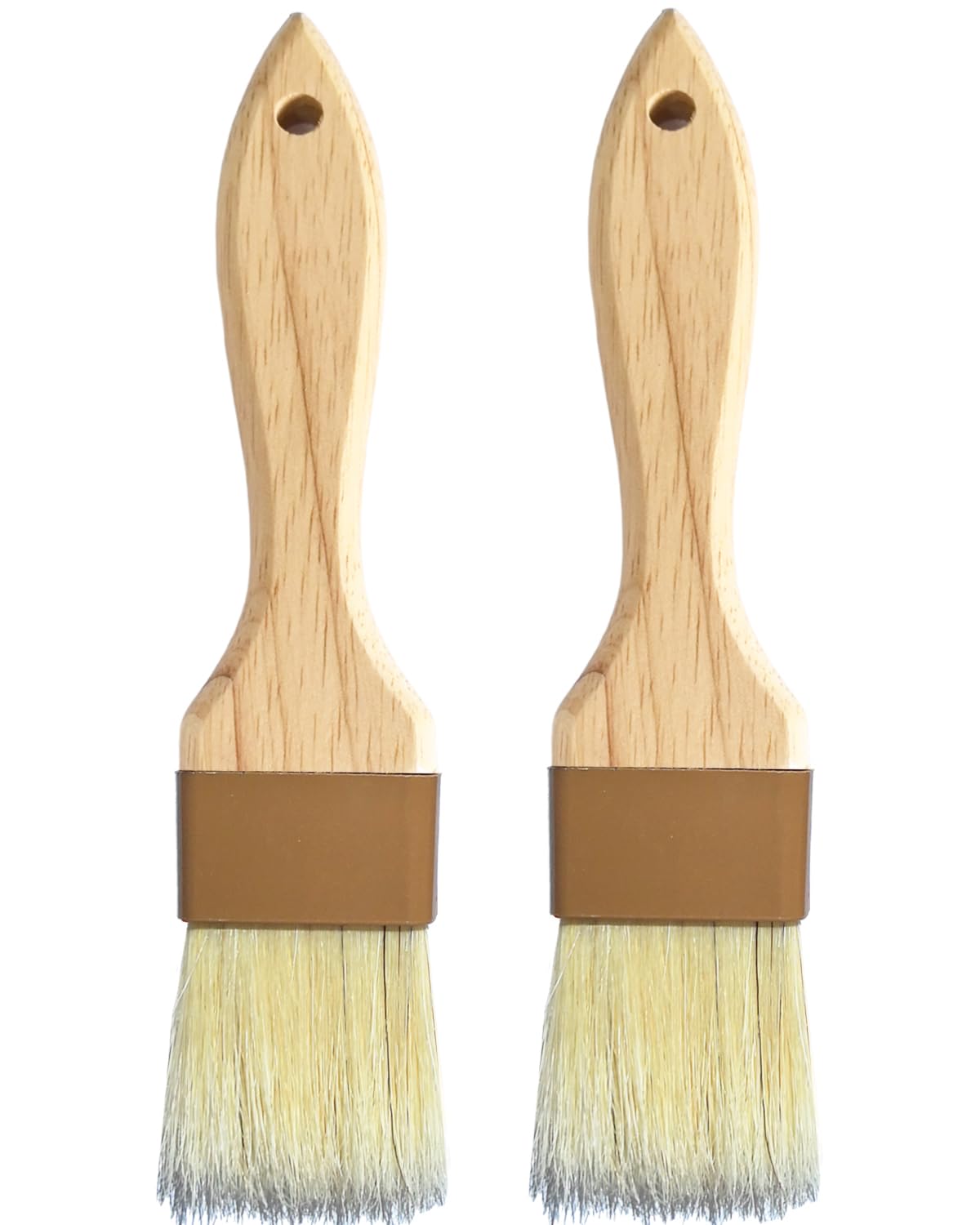 NXRACSH natural boar bristle brush with wood handle for non-shedding food-safe performance.